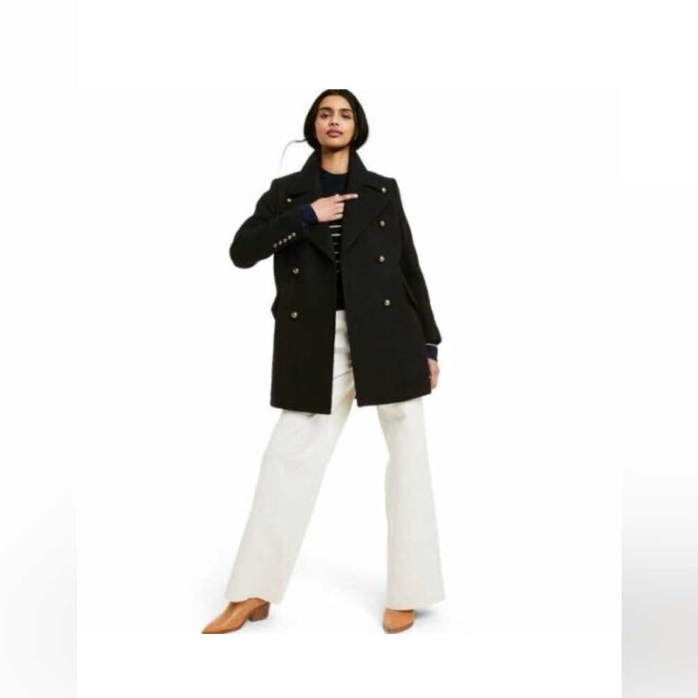 Nili Lotan x Target black peacoat XS NWT